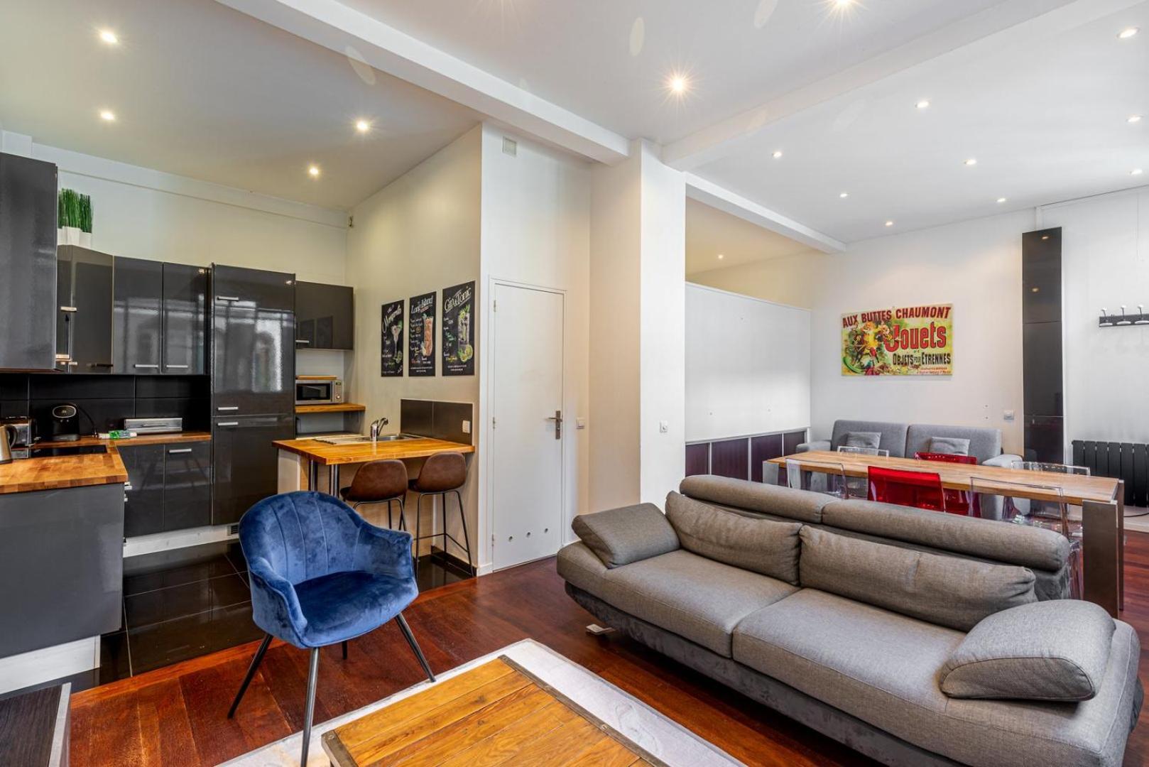 Guestready - Apto Parisiense Da Moda No 19º Arr. Bagian luar foto