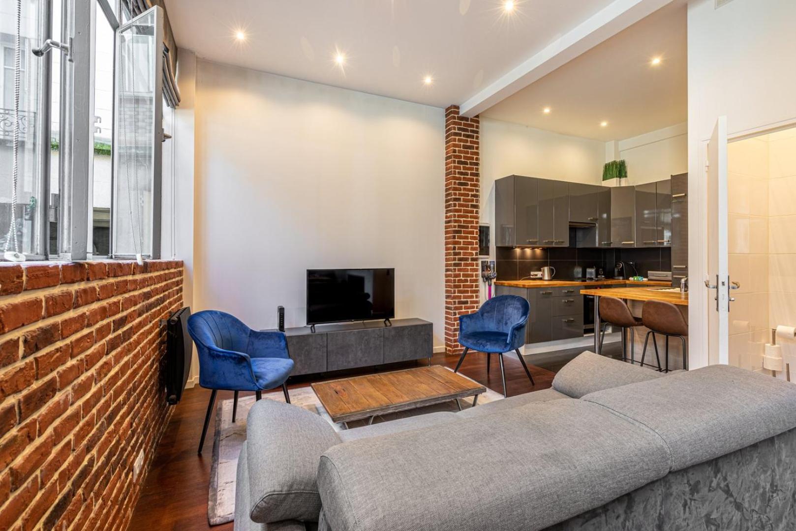 Guestready - Apto Parisiense Da Moda No 19º Arr. Bagian luar foto